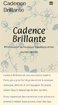 Mobile Screenshot of cadencebrillante.com
